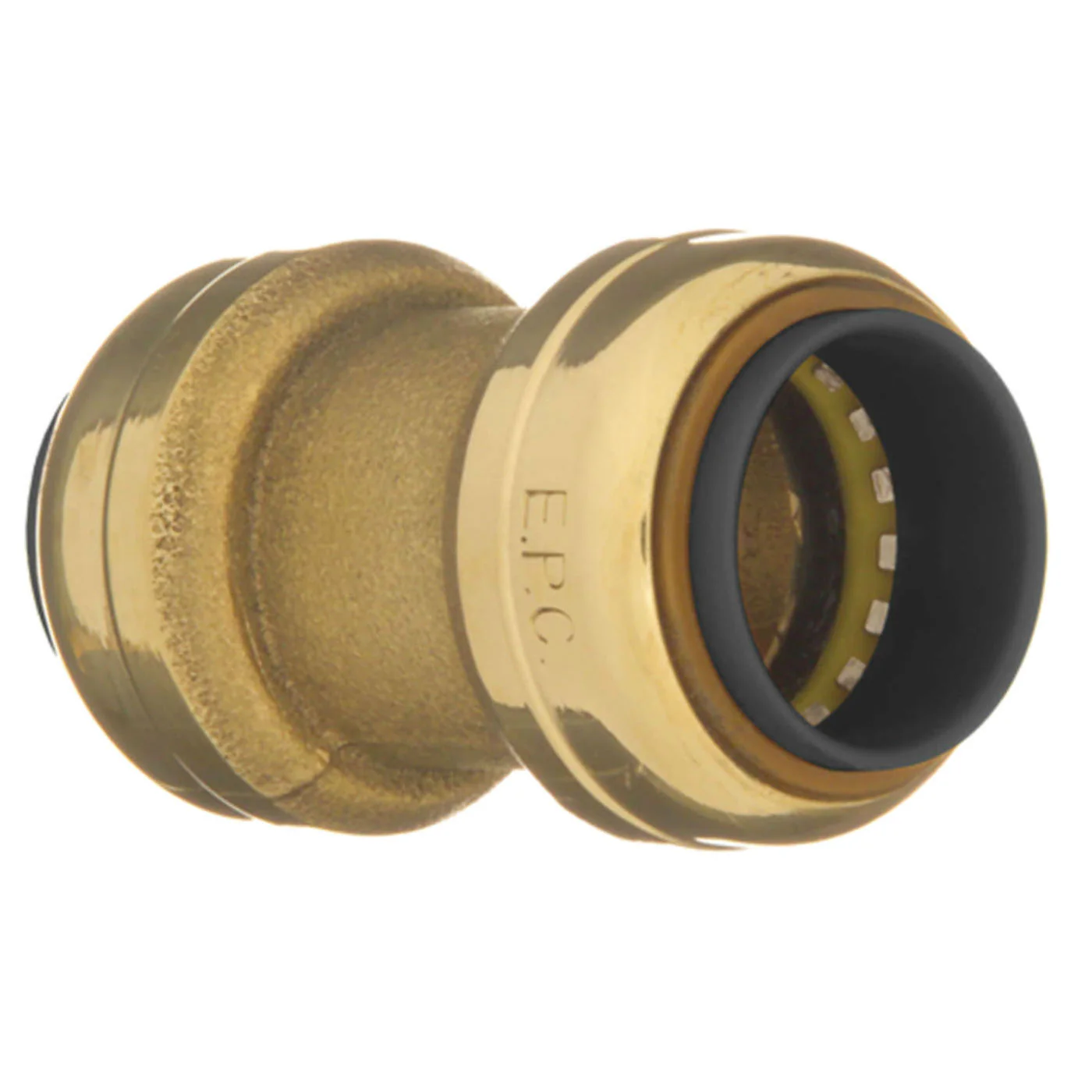 Fittings / Brass Push Fittings / Brass Push Couplings / With Stop